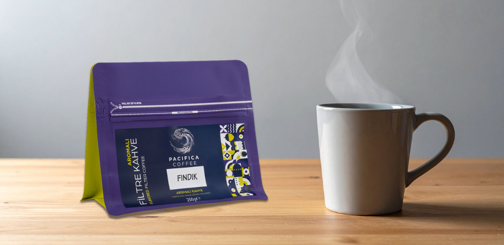 Pacifica Coffee Hazelnut Aromalı Filtre Kahve ile Dengeli ve Aromatik Lezzet