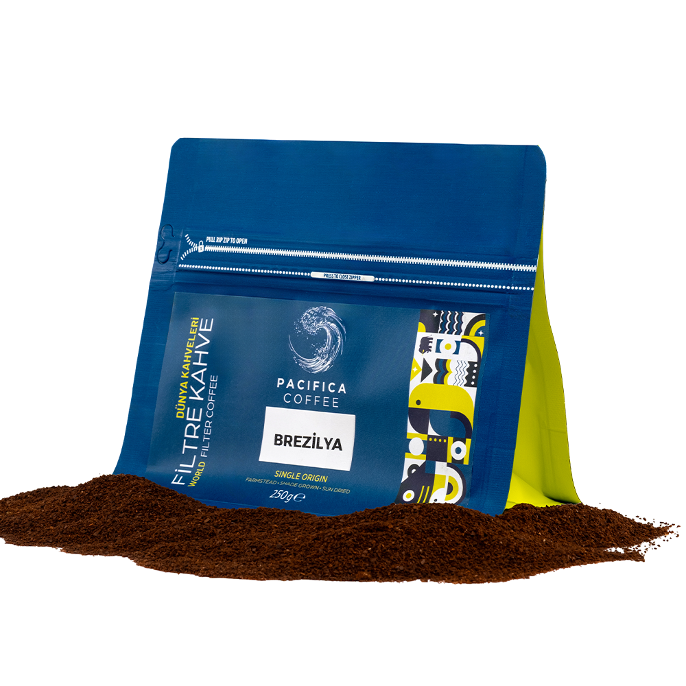 Coffee Pacifica Origin Brazil Öğütülmüş Filtre Kahve (250 gr)