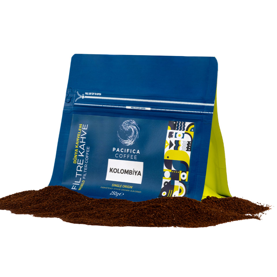 Coffee Pacifica Origin Colombia Öğütülmüş Filtre Kahve (250 gr)