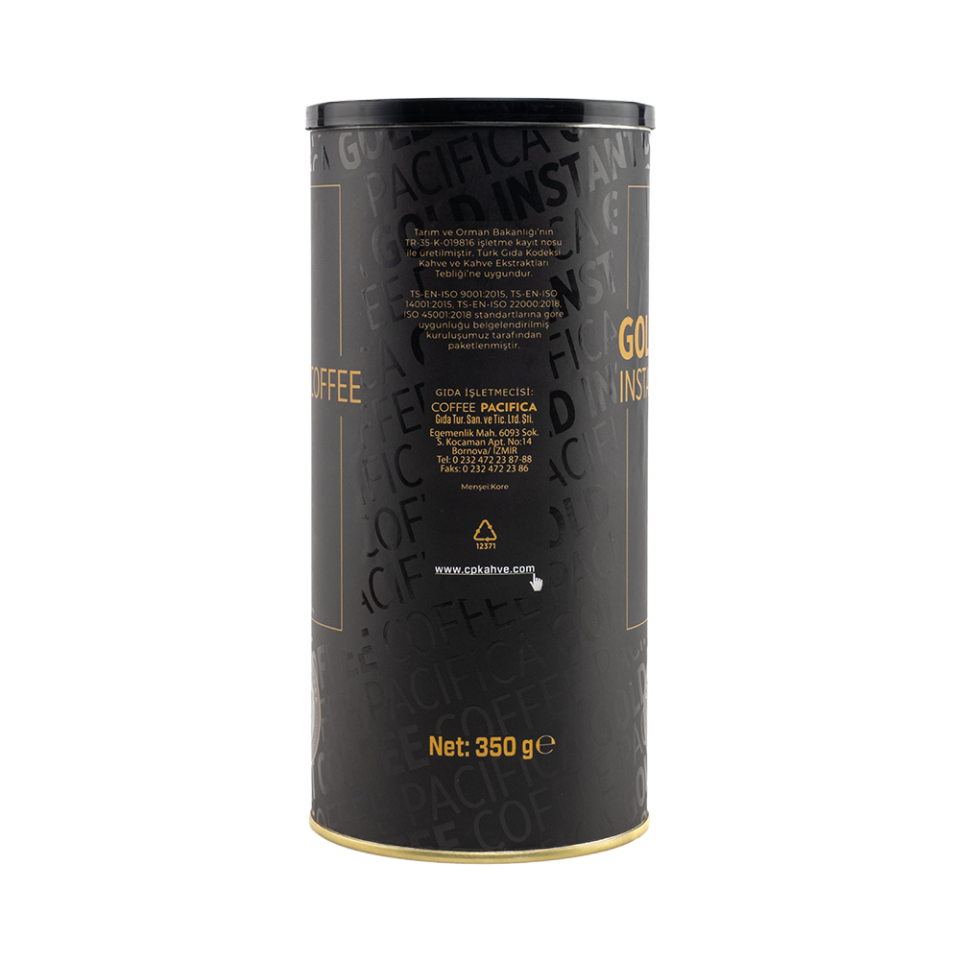 Pacifica Coffee Gold İnstant Kahve (350 gr)