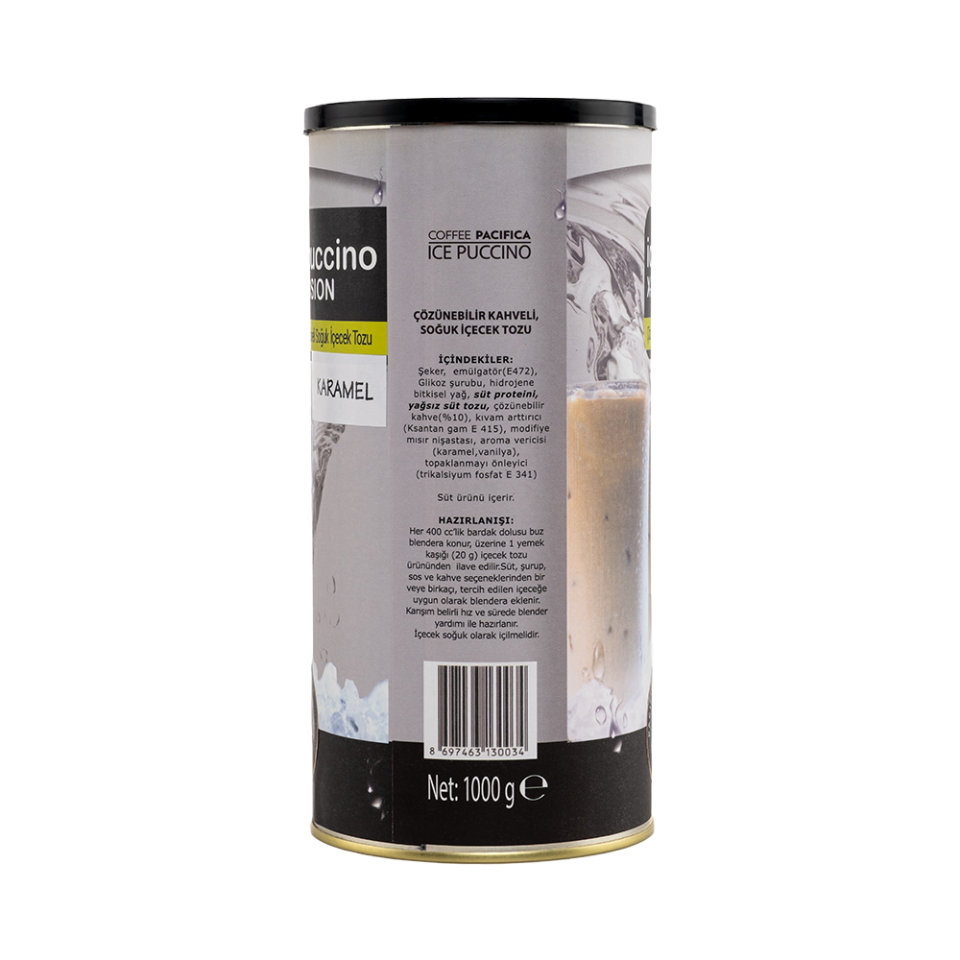 Coffee Pacifica Karamelli Frappe Tozu (1000 gr)