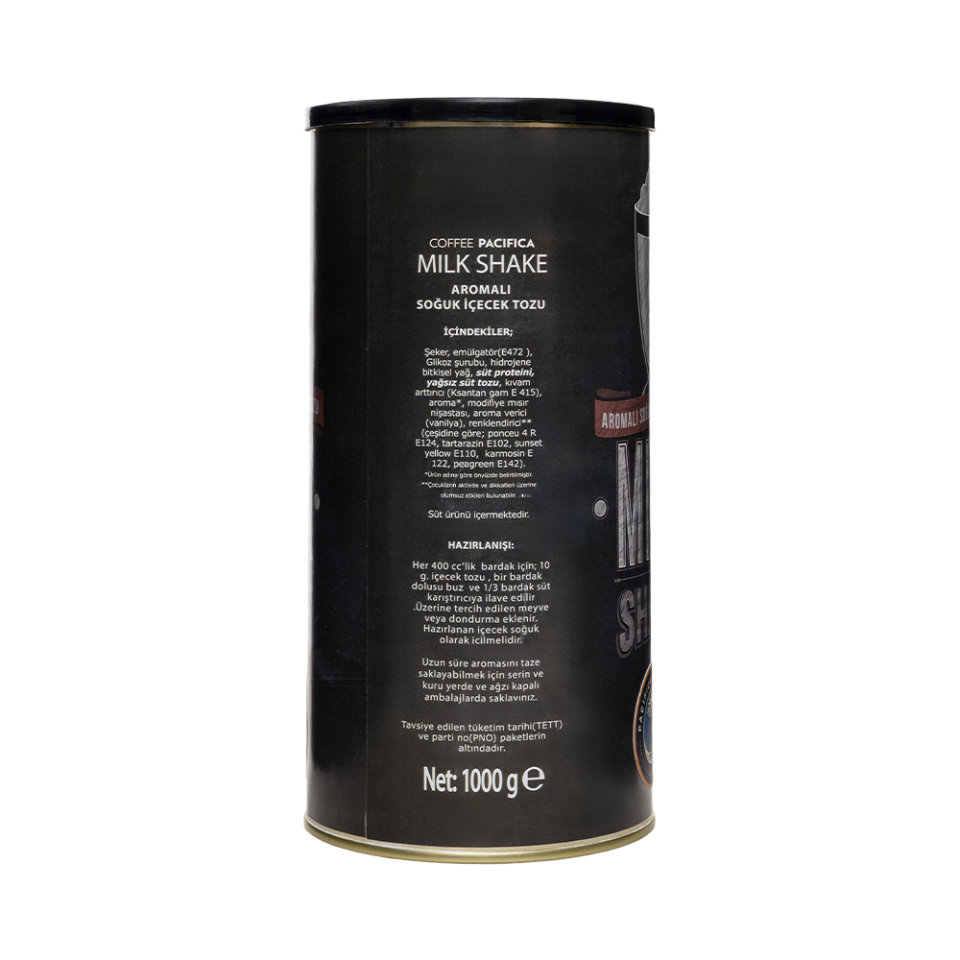 Coffee Pacifica Milk Shake Çilekli Toz Karışım (1000 gr)