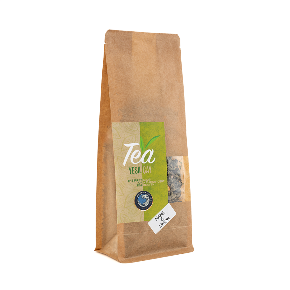 Coffee Pacifica Limonlu ve Naneli Karışım Yeşil Çay (250 gr)