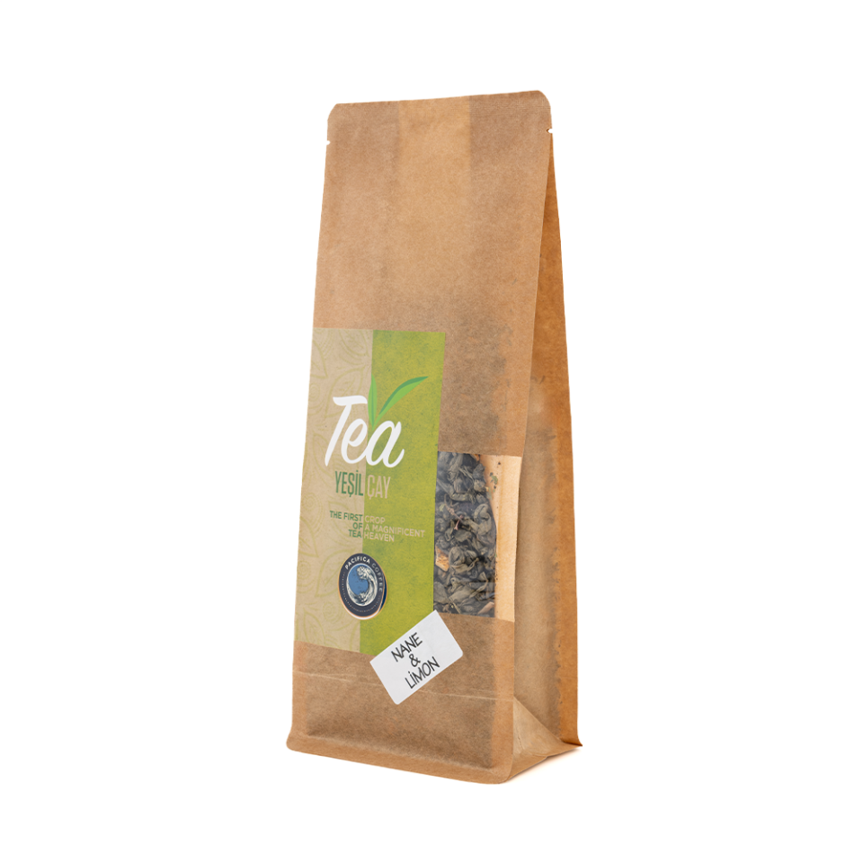 Coffee Pacifica Limonlu ve Naneli Karışım Yeşil Çay (250 gr)