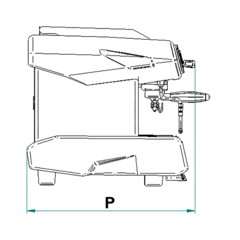 La Spaziale Espresso Makinesi S8 EP Compact 2 GRP
