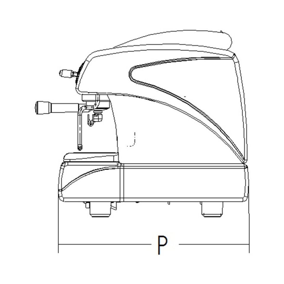 La Spaziale Espresso Makinesi S5 EK 1 GRP