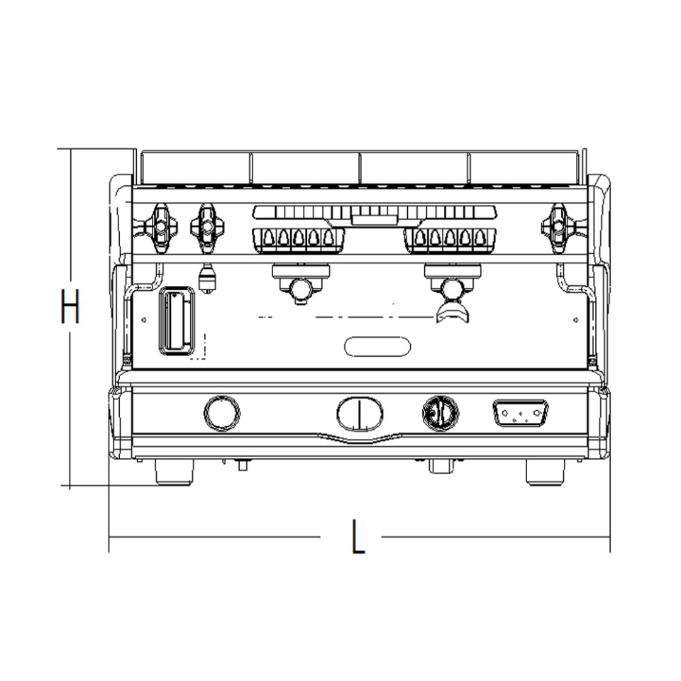 La Spaziale Espresso Makinesi S5 EK 2 GRP